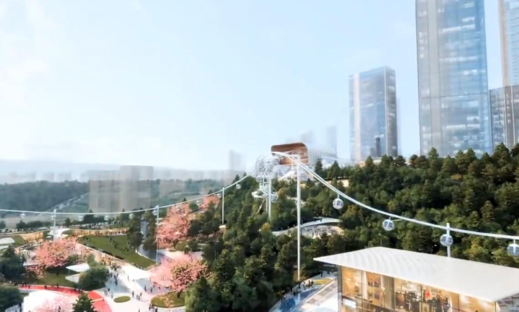 重庆游品 重庆游乐园王者归来：赛博朋克城市与自然生态结合，助力南岸发展