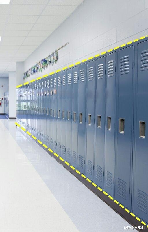 深零设计师姚工|全屋不打一个柜子,用铁储物柜代替,上漆后再利用,至少省好几万