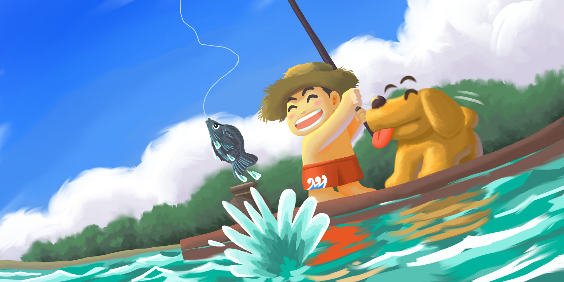 |[钓鱼技巧] 老是脱钩不是简单无倒刺，锅背得有点累