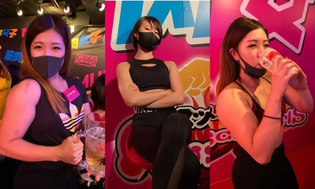 酒吧 日本『筋肉女子マッスルガールズ』酒吧的妹子太诱人了,顾客可以用蛋白质养成自己喜欢的肌肉美少女!