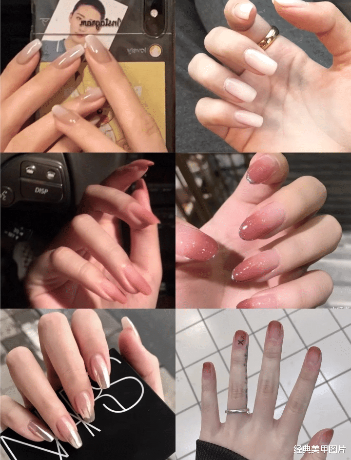 美甲|气质百变的晕染美甲，可盐可甜，做过的集美们都说好