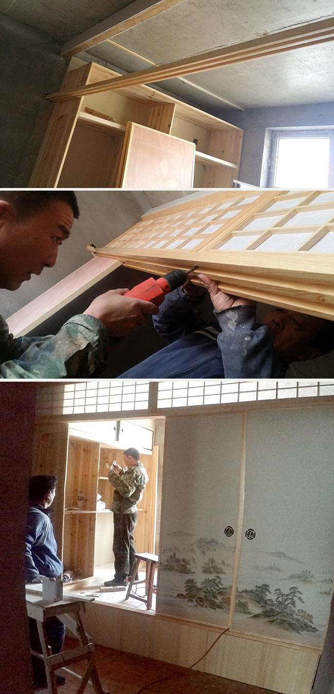 木工|女网友辛苦装修路，橱柜都是木工做的省钱，真的很用心很漂亮