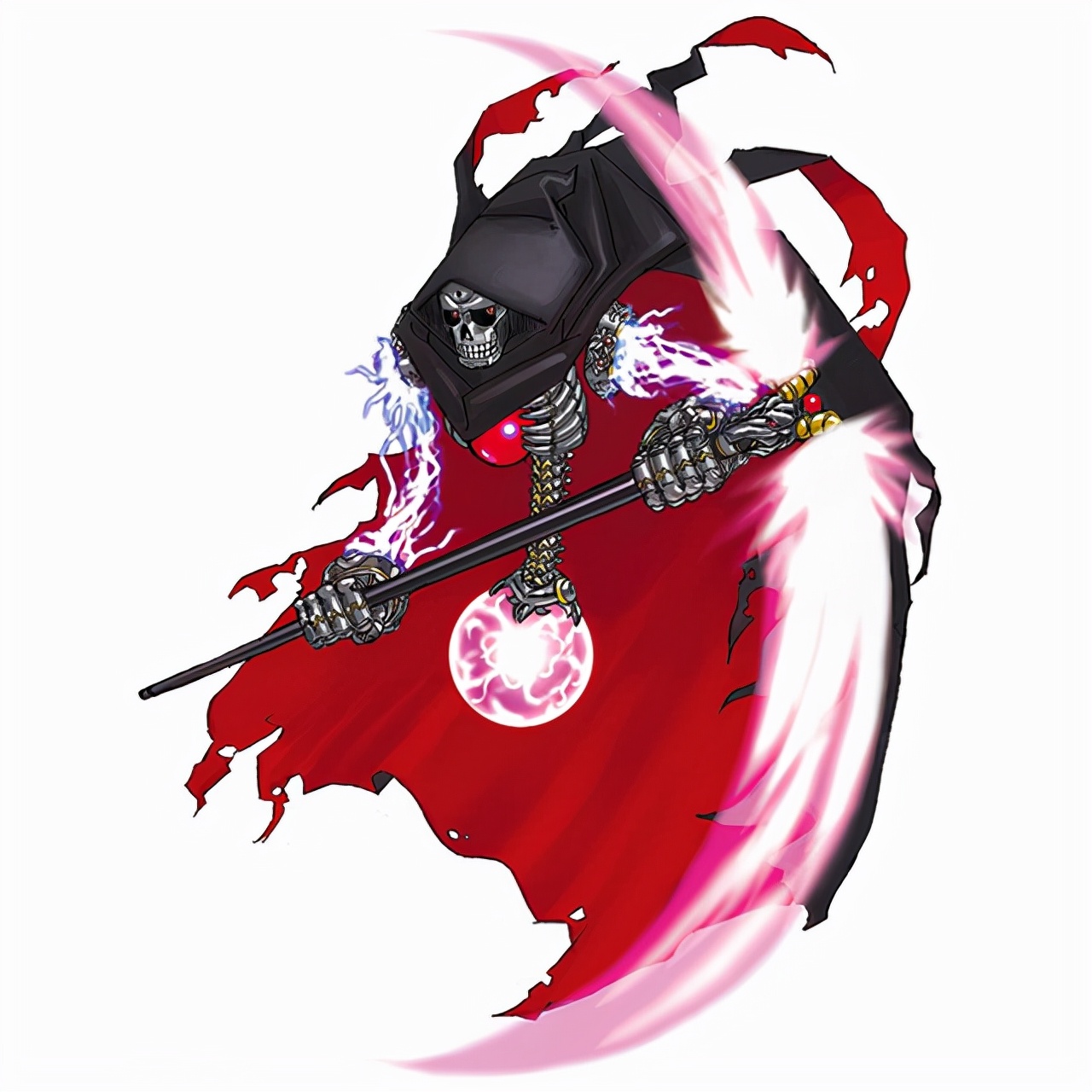 |巴达兽的另类进化路线，不是天使，不是神龙，不是魔王而是死神