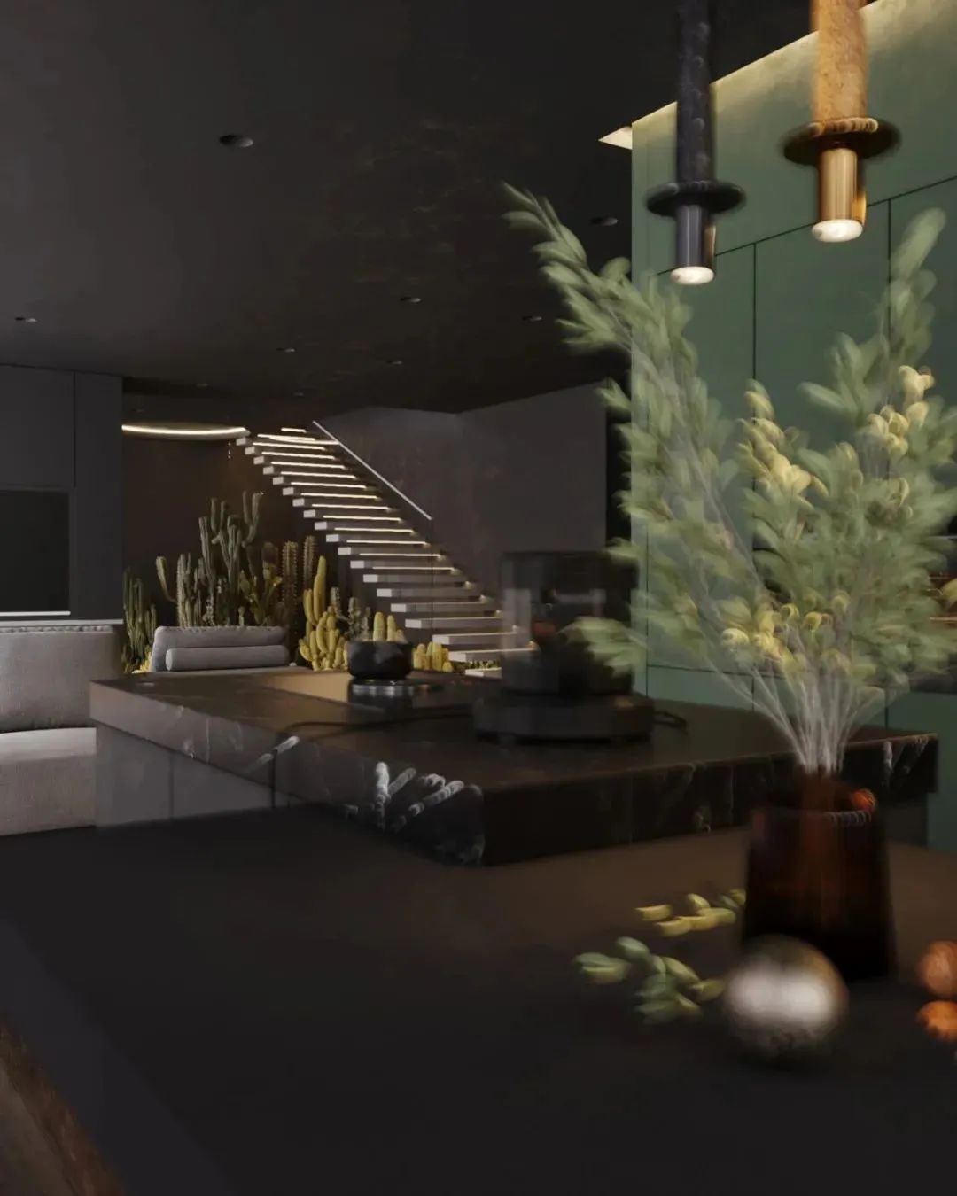 250平的豪华别墅，优雅与迷人的气质紧密地包裹着这里。