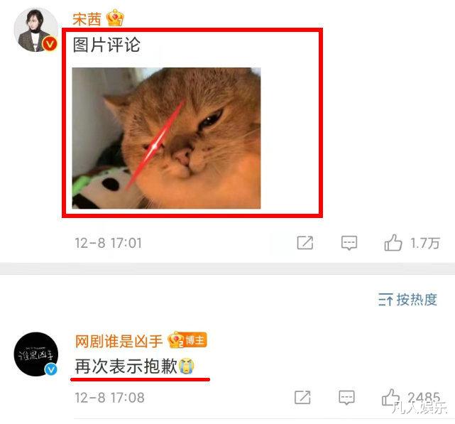 陈乔恩|《谁是凶手》发文道歉，宋茜得体回应，情商高不是第一次