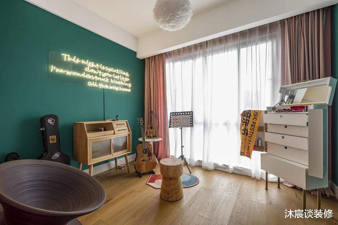 沐宸谈装修|向往田园生活的夫妻俩，把家装得清爽大方，还有让人快乐的大阳台