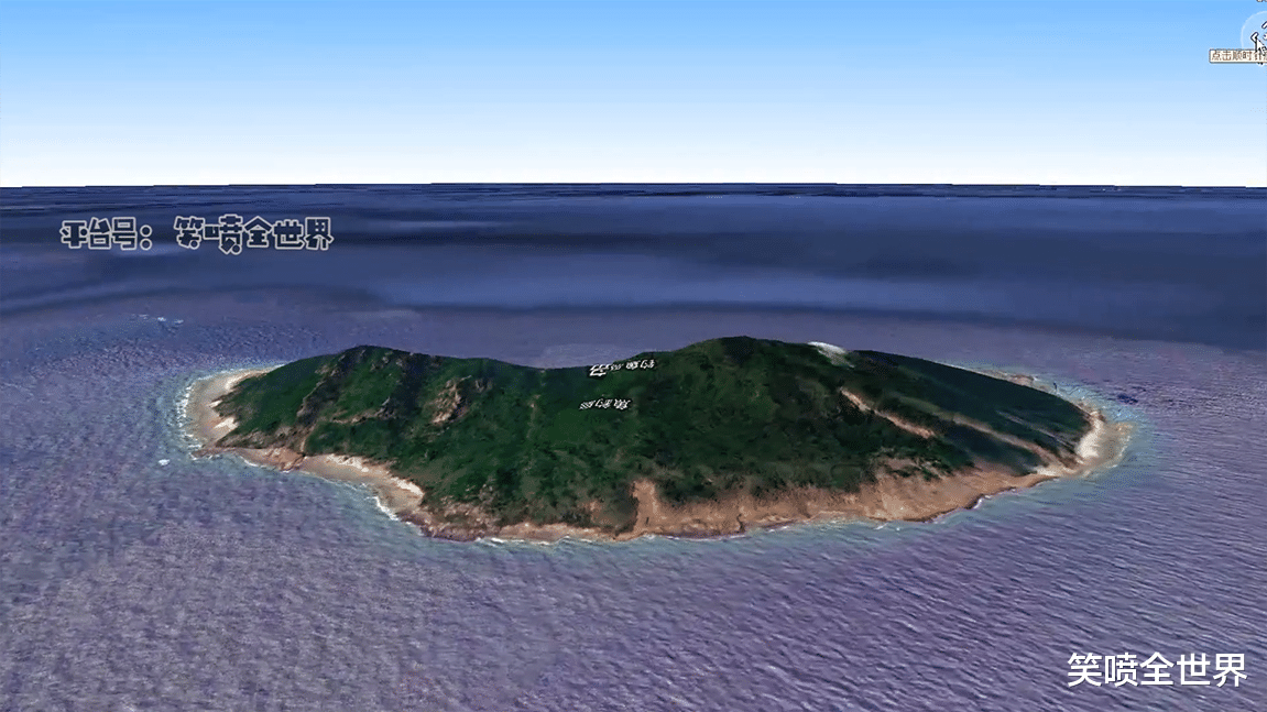  实景地球看钓鱼岛的位置