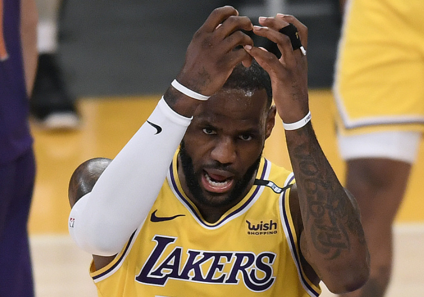 勒布朗·詹姆斯|湖人被淘汰，不丢人！詹姆斯，请认清两个现实，这次不怪戴维斯