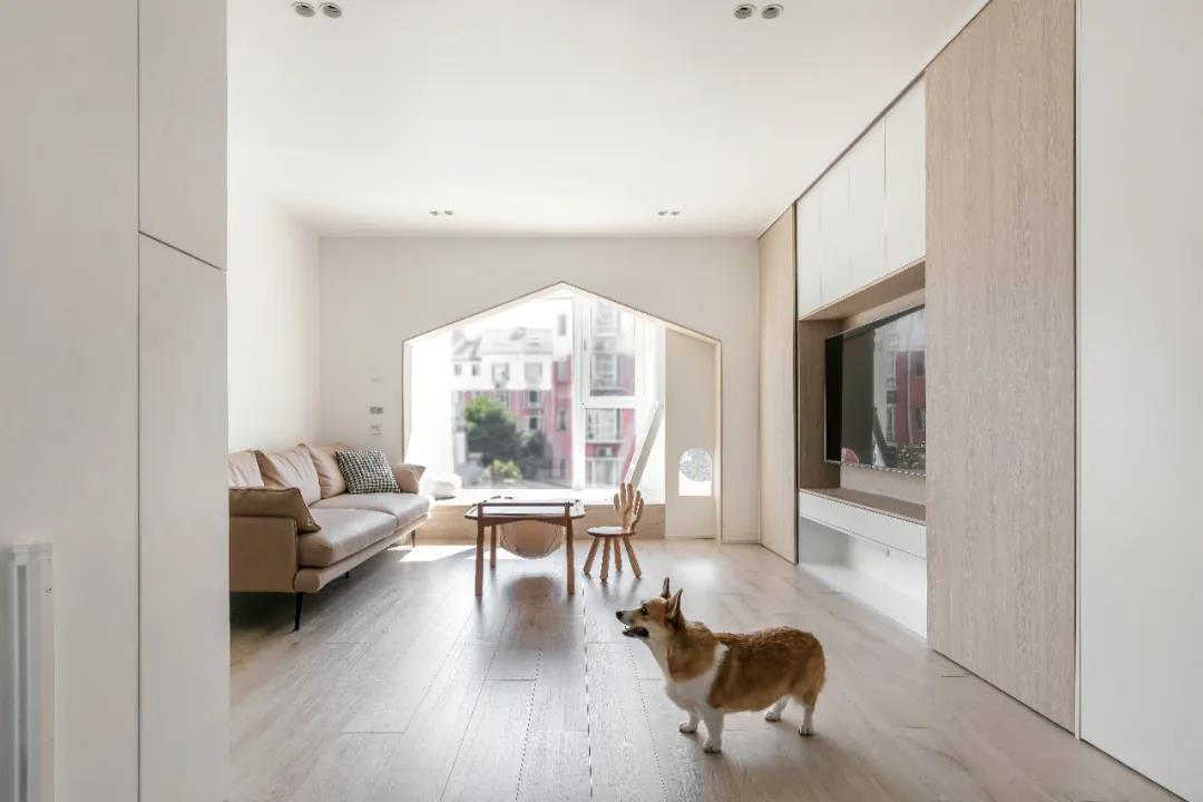 二胎家庭原木风日系亲子宅，全屋定制柜，空间多到用不完