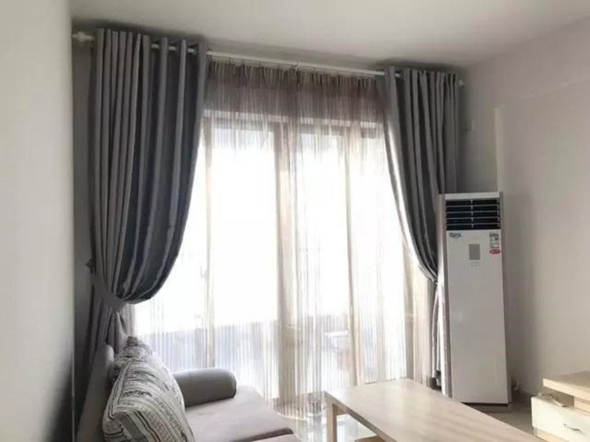 早知道我也把窗帘轨道嵌入天花板,极简隐形,再看30年都不过时