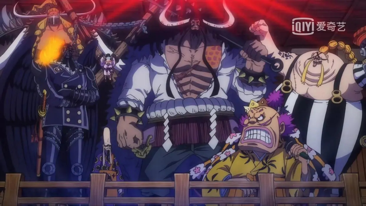 奎因|海贼王：论三灾出场，火灾烬显得弱，“四皇”杰克表示把船靠过去
