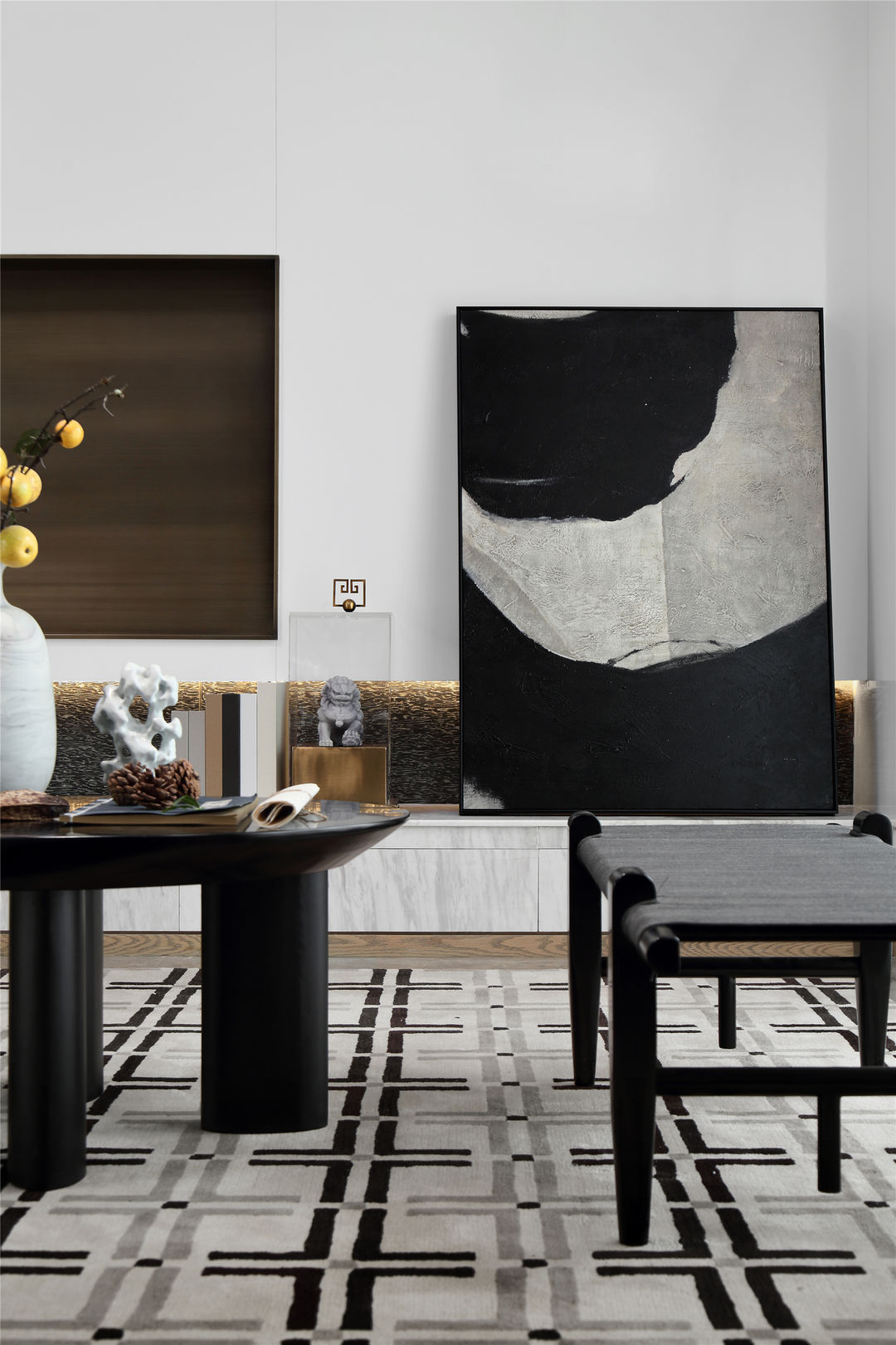 近乎完美的180平复式,优雅与古今结合,让业主拥有更好的居住体验