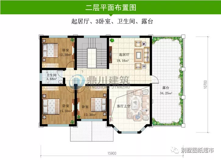 楼市|26万建二层别墅，挑空客厅+5间卧室+车库