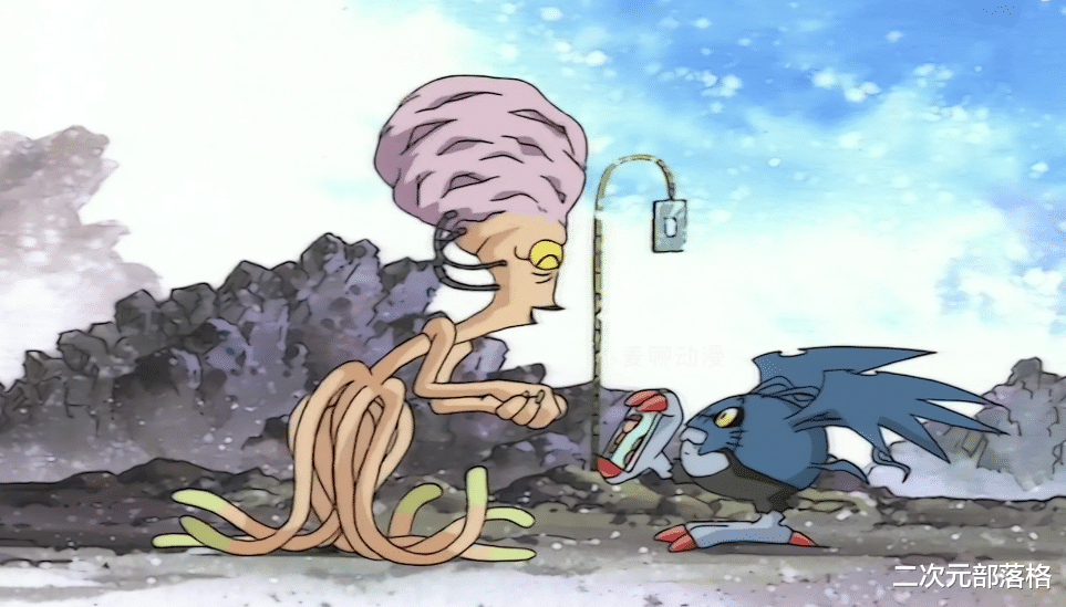 |数码宝贝：酷似外星人的数码兽，曾骗走光子郎的徽章