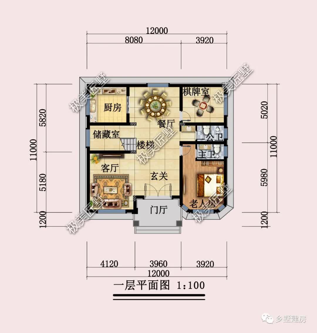 别墅|12×11米，三层别墅这么建，优雅而不过时