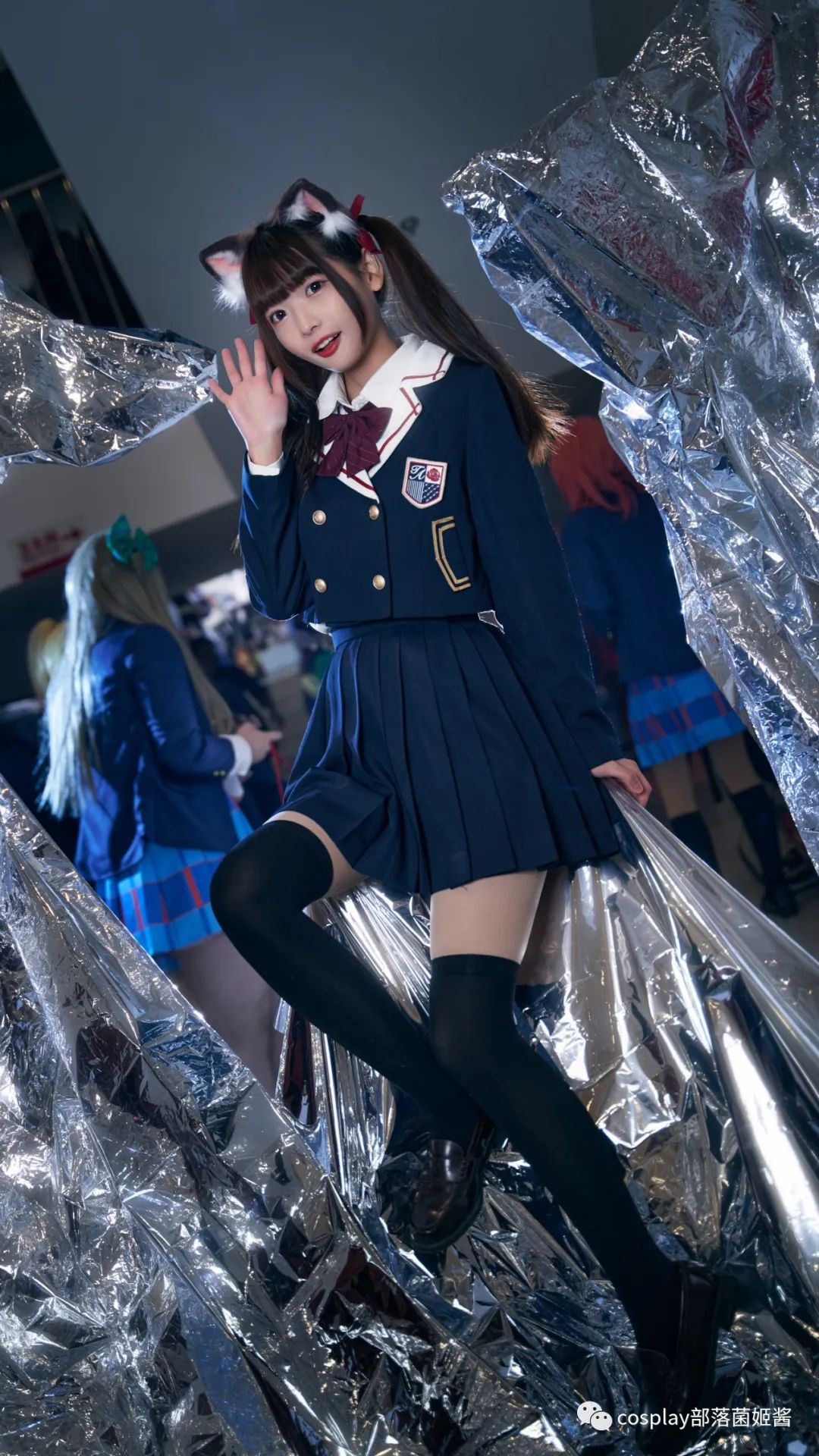 |JK少女：漫展上的双马尾小可爱，不过没有跳舞哦