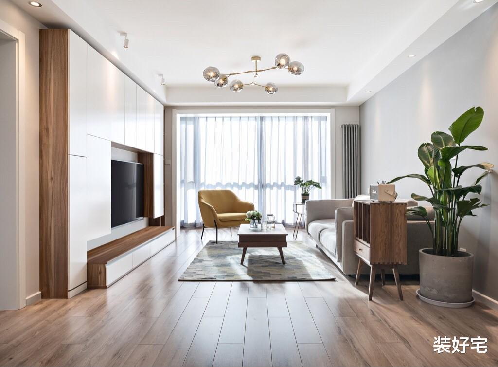 装好宅|纯净简约的两口之家,不要复杂的装饰,打造经济实用的北欧风空间