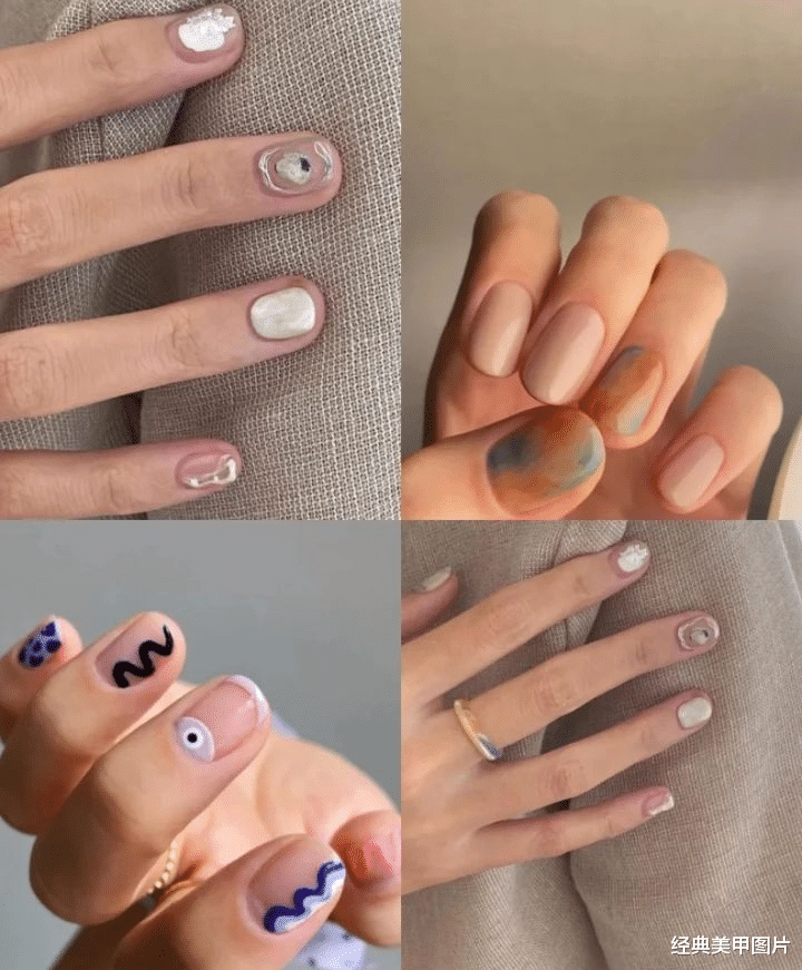 发型|第二波短款美甲，美貌颜值再加分，短指甲的集美快来pick吧