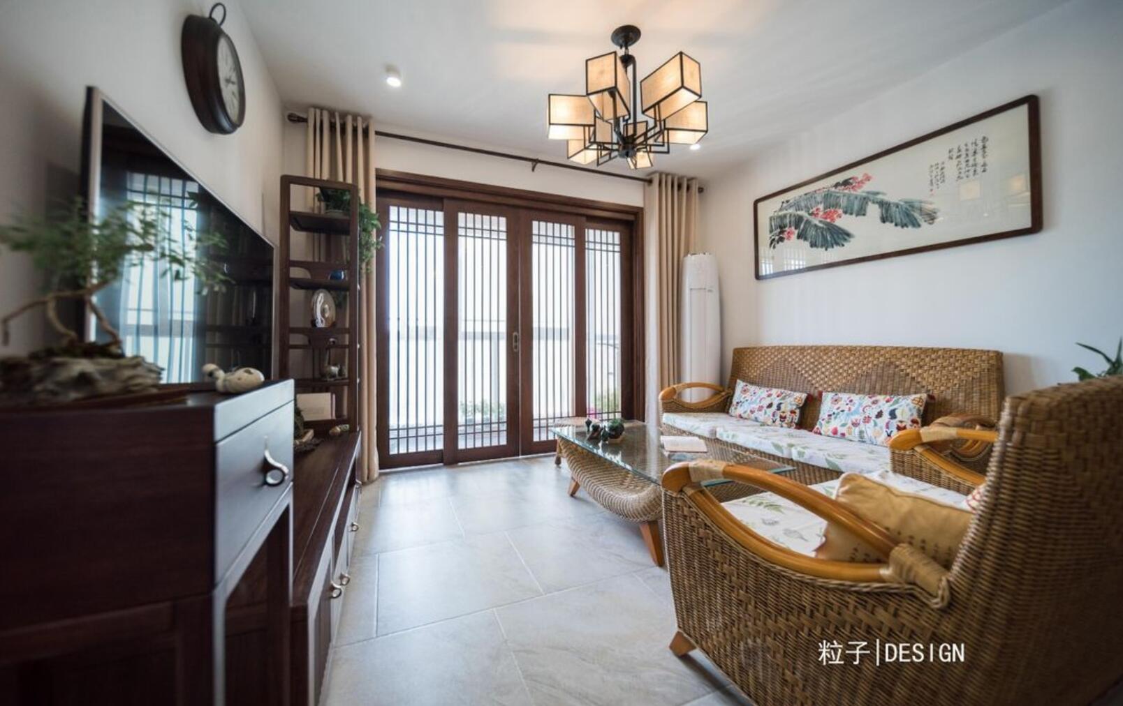 小拾谈装修|其实中式风，并不需要过度堆砌，简单刷大白，一样富有诗意