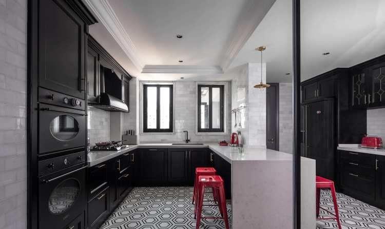 红茶爱养花|祖母绿、脏粉色，色彩丰富的法式风格，要的就是与众不同的感觉