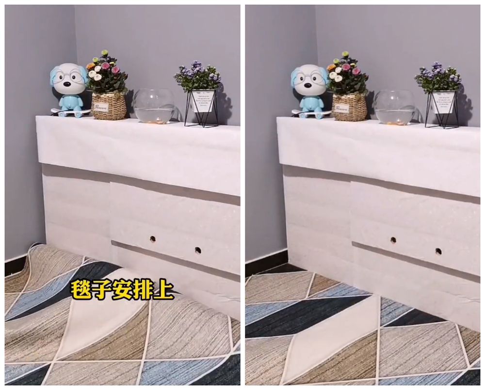 姑娘花小钱改造租屋,将廉价的租屋,变成少女风一居室