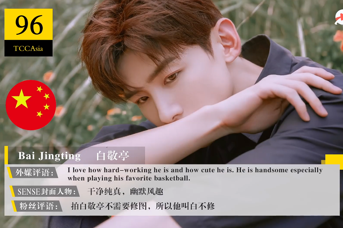 男神|2020亚太区最帅100张面孔最全榜单，快来看看你的爱豆上榜了吗