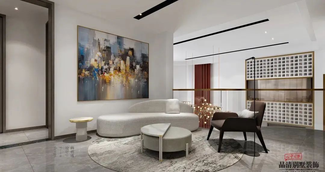 常州别墅设计师|品清别墅案例赏析 | 500㎡新中式，古色古香中的诗意人生