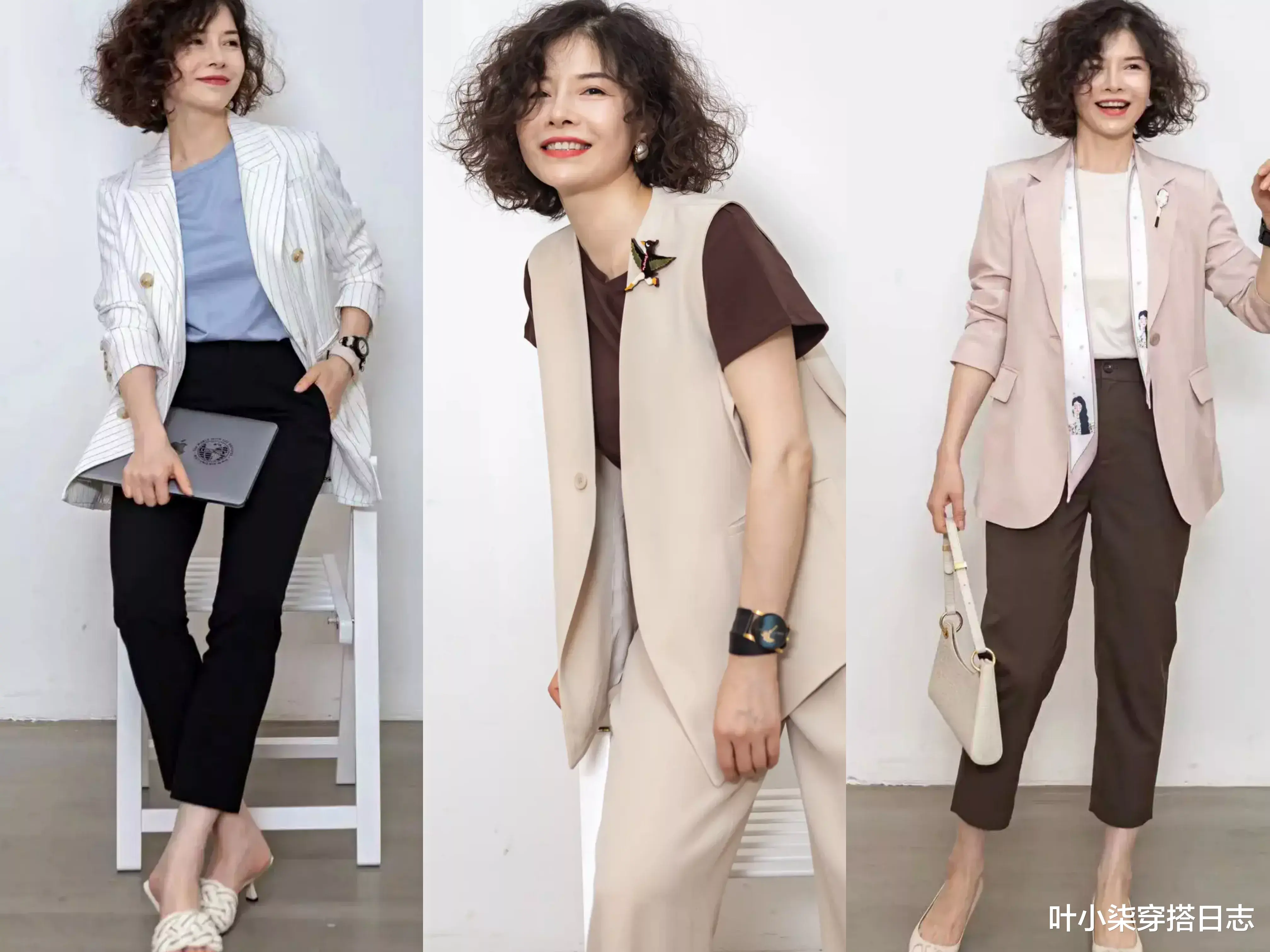 穿衣搭配|40、50岁职场女人夏天怎么穿？记住这6个搭配法则，气质爆表
