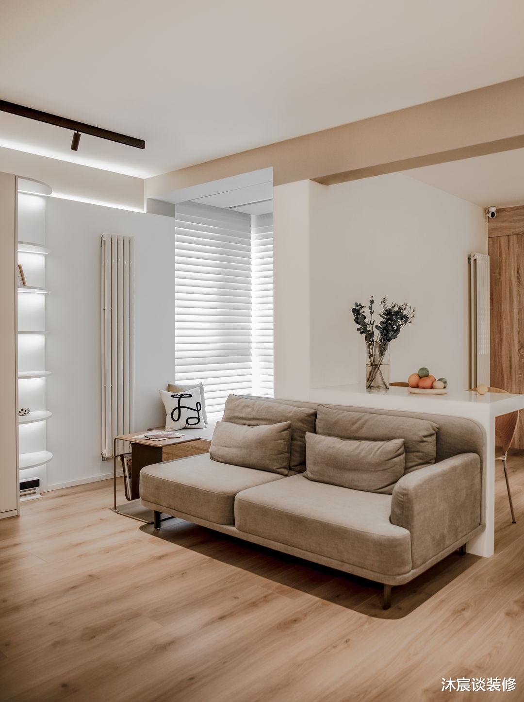 沐宸谈装修|北京夫妻的72㎡新家，室内温暖大方，有三只狗的陪伴，生活好潇洒