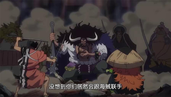 |鬼岛混乱四处开战，凯多化龙飞穹顶，毛皮族满月下狂乱