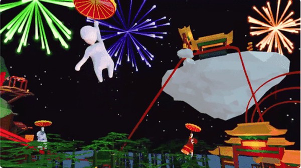 咖啡不苦 抓风筝学飞行，打雨伞看烟花《人类跌落梦境》春节大厅上线