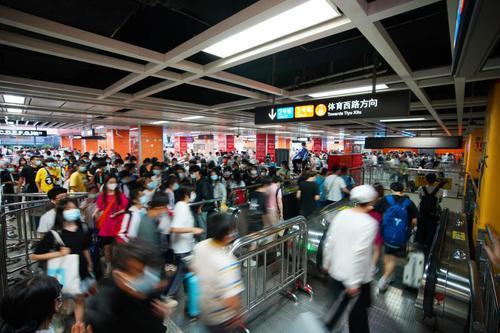 羊城派 1151.71万人次,广州地铁单日客流创年内新高!