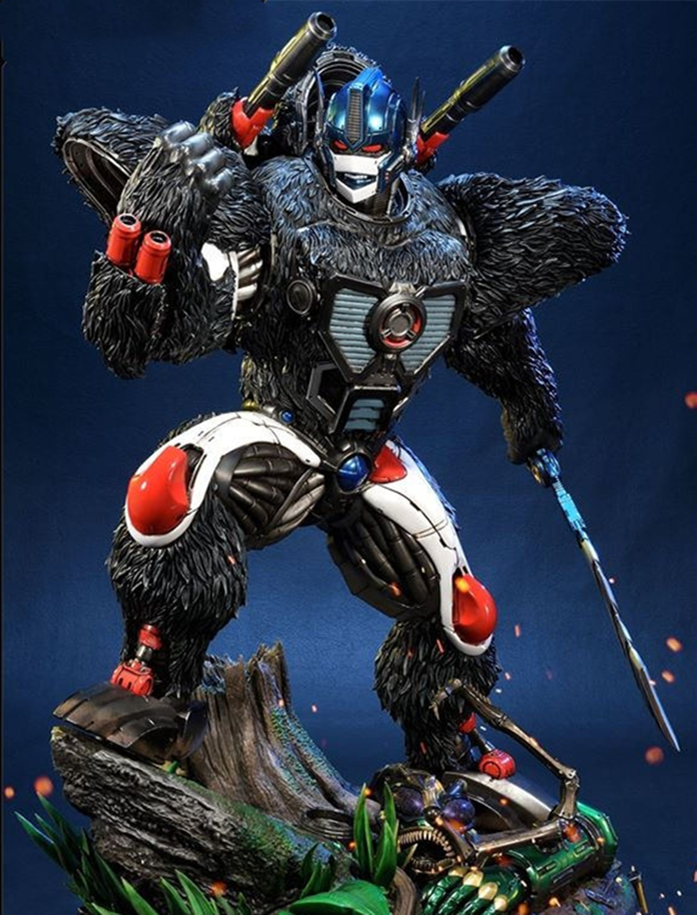 片场|《变形金刚7》曝新片场照，“犀牛”“黄豹”登场，反派大杀四方