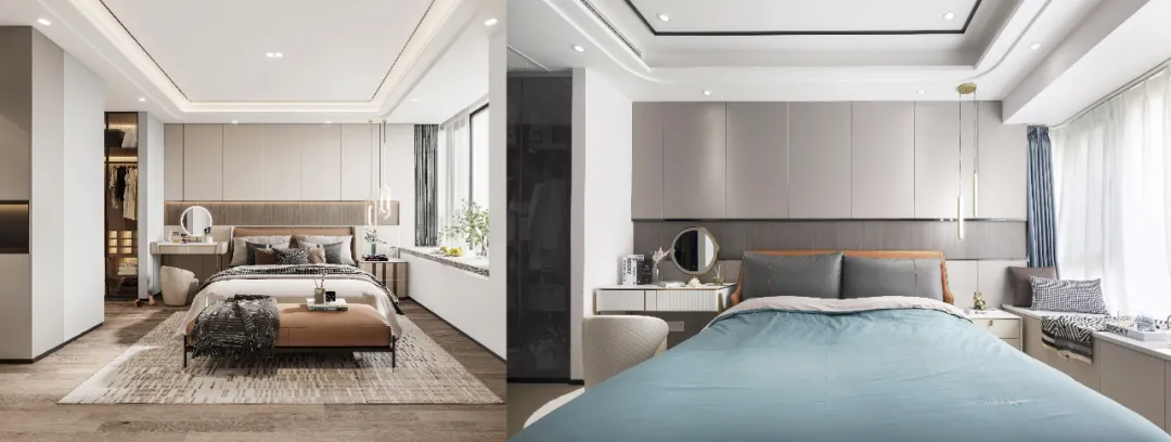 设计师|148㎡现代轻奢风,黑白灰咖的高级精致生活!
