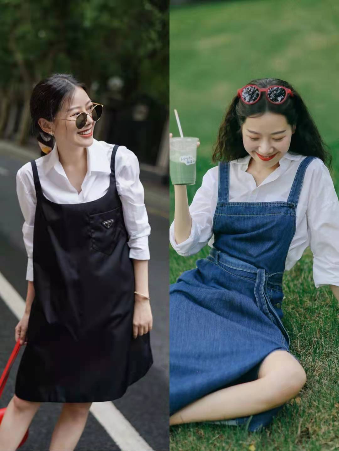 混搭时尚Anna|如何把衬衫穿出高级感?18套通勤风穿搭示范,职场精英们别错过