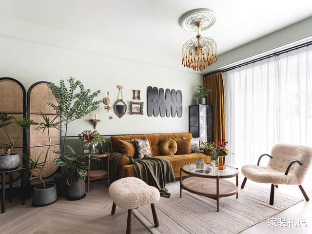 家装札记|不愧是百看不厌的英式复古，108㎡仿佛有魔法般，美得不像话!