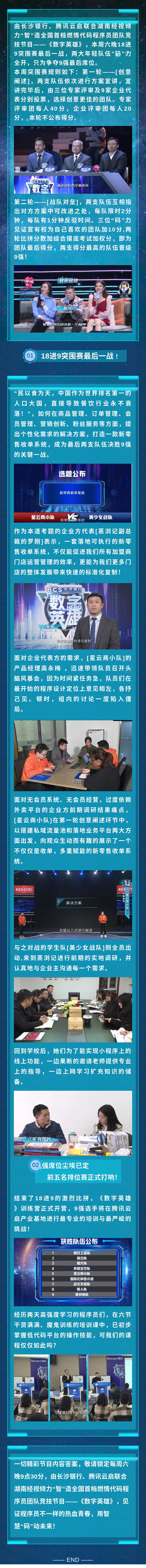 湖南经视 长沙银行《数字英雄》丨突围赛最后一战，九强席位大公开！