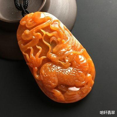 翡翠|玉雕师喜欢雕刻的瑞兽之——翡翠麒麟