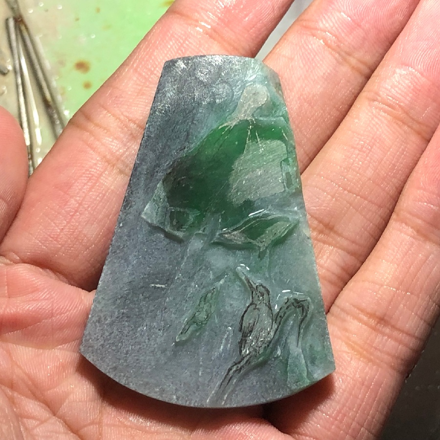 玉雕|玉雕荷塘雅趣，藏清韵于素心！