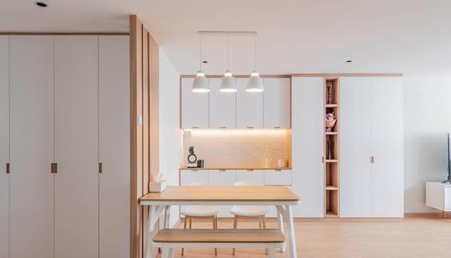 |他家最有远见，舍弃奢华做简单实在的装法，125㎡北欧风效果很满意