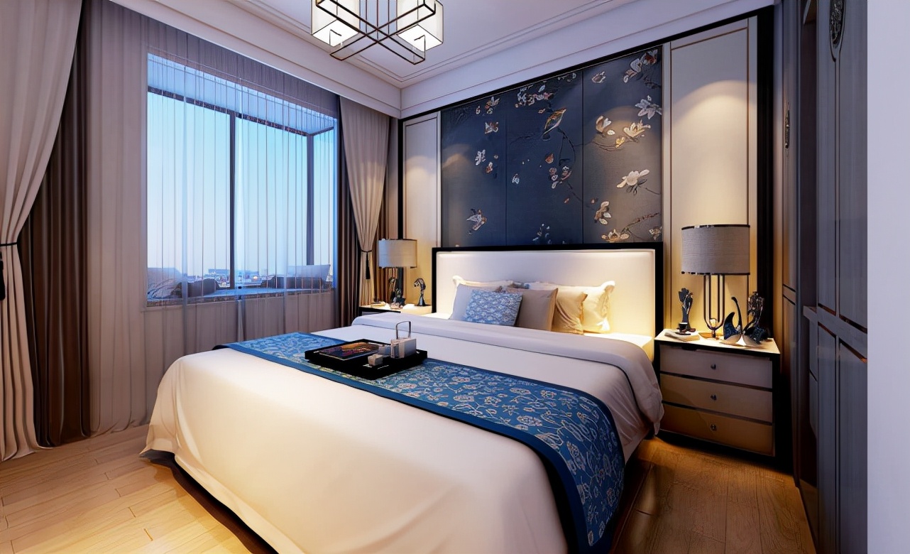 135平新中式三居室，大而不空，厚而不重，有格调又不显压抑