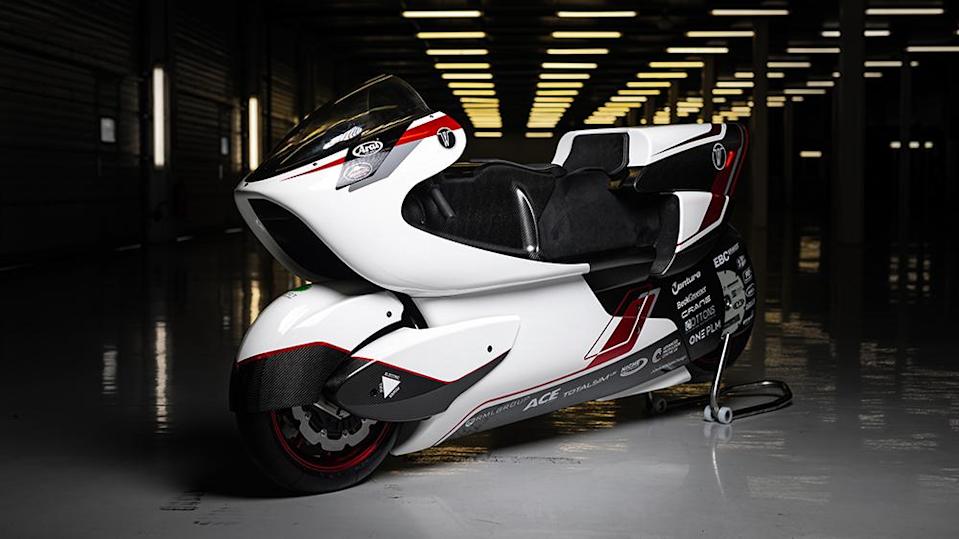 自帶風洞！世界上最快的電動摩托車-圖3