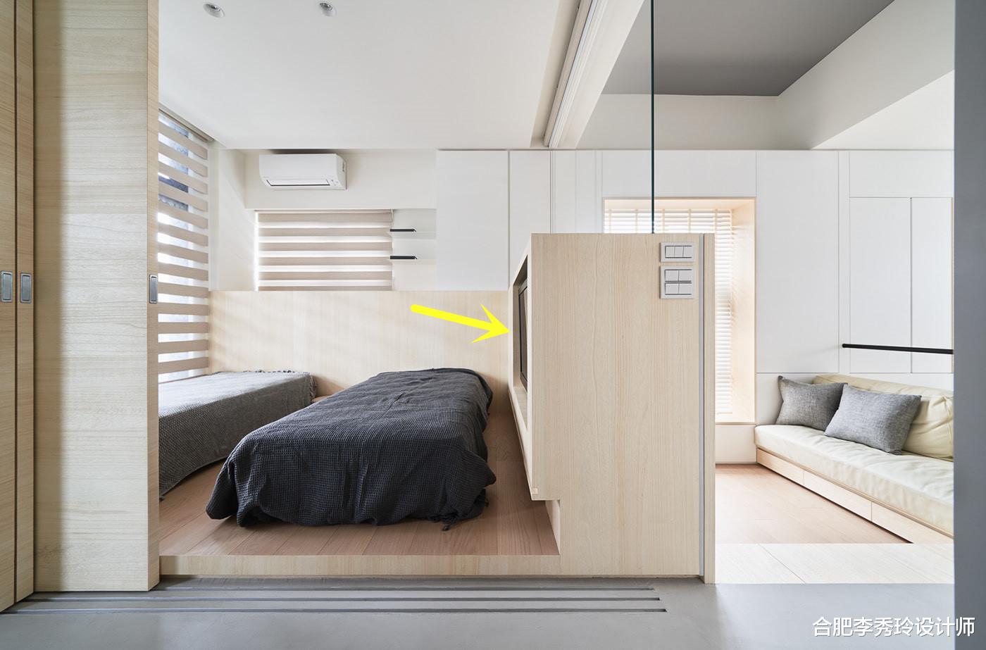 电视墙往前移了1米5，新增5个功能区，实用效果超出我的预期了