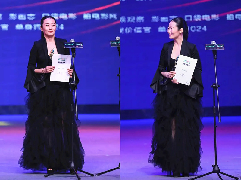 全球时尚号|贾樟柯妻子赵涛好会穿，西装配长裙真优雅，不愧是“国际影后”