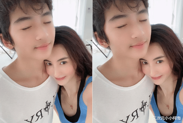 张柏芝|张柏芝晒大儿子照片，被网友误认成“谢霆锋”：吃啥可以长这么高