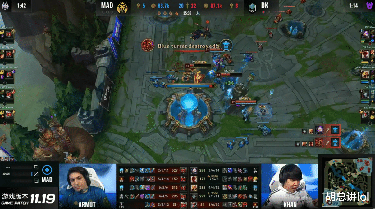 lpl|LOL：DK三连胜险胜MAD，不败金身差点被破，第二个冠军基本稳了