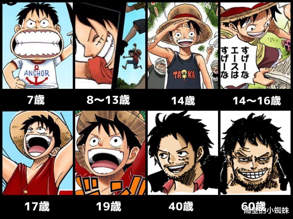 香克斯|海贼王：不同年龄段的7位强者！香克斯逆生长，雷利是真帅
