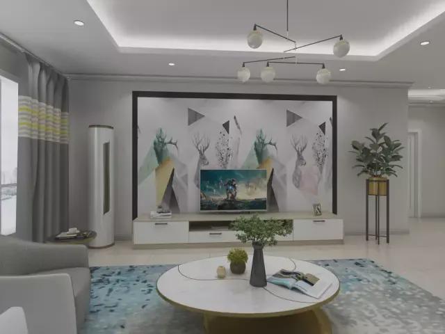 超棒的电视柜设计,我家客厅也要这样装!