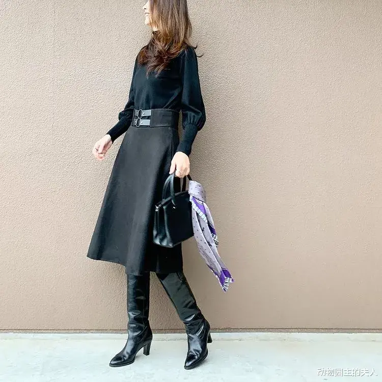动物园主的夫人 如何在冬季把靴子穿好看 日本博主TERU给你最全靴裙搭配灵感