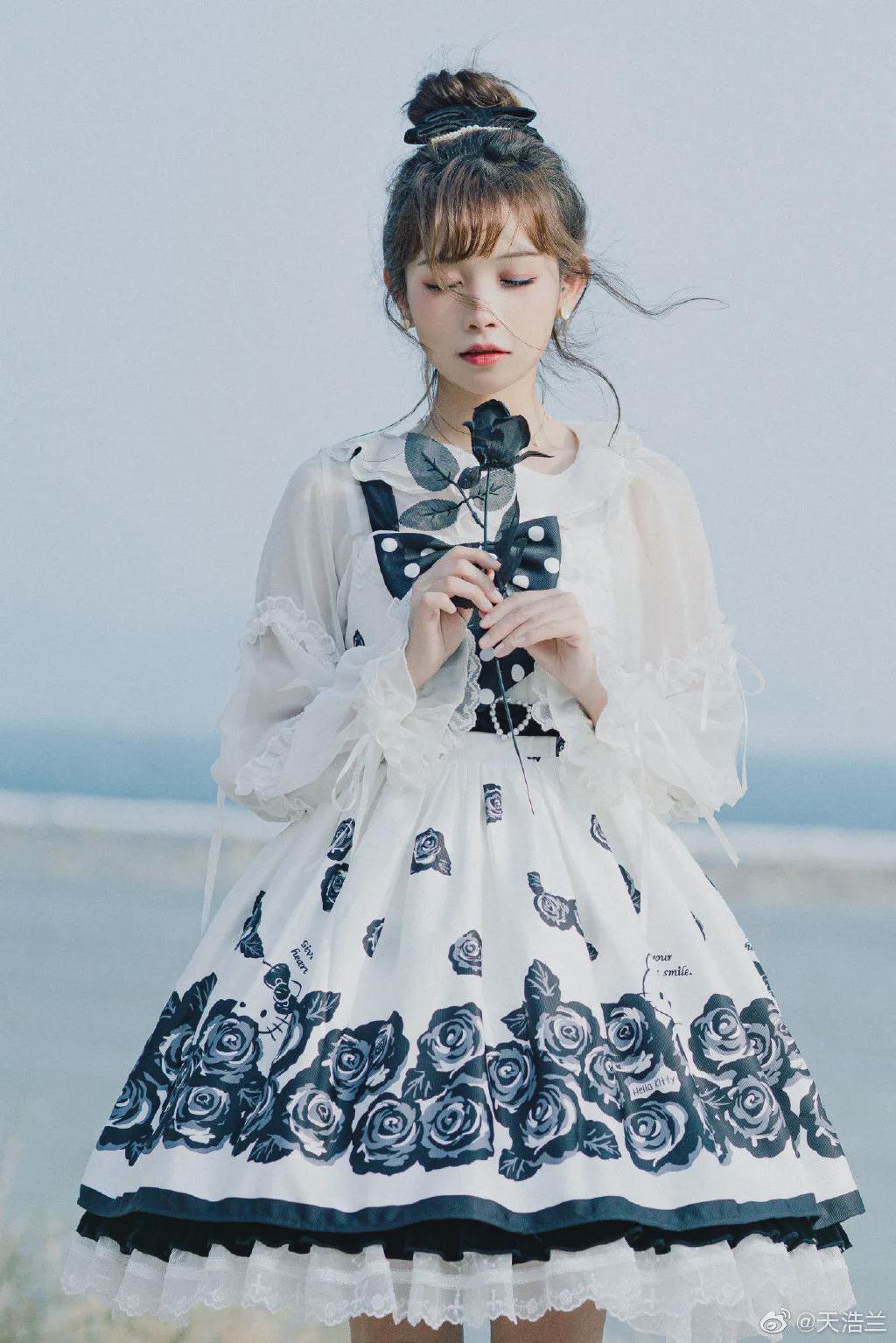 玫瑰|Lolita：黑色的玫瑰